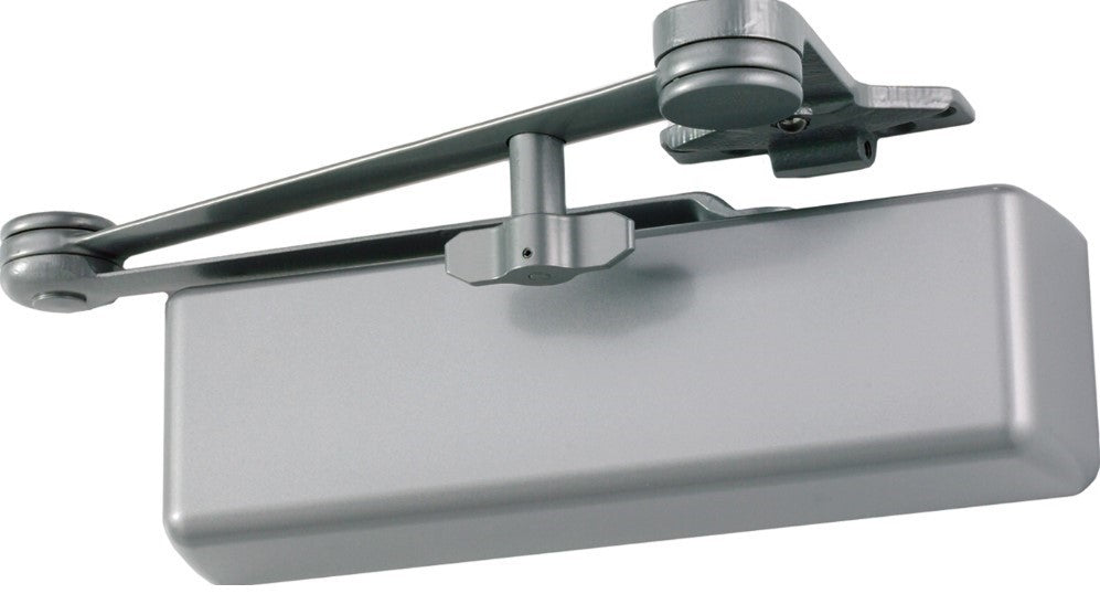 LCN 4040XPHCUSHAL aluminum surface mounted hold open cush door closer