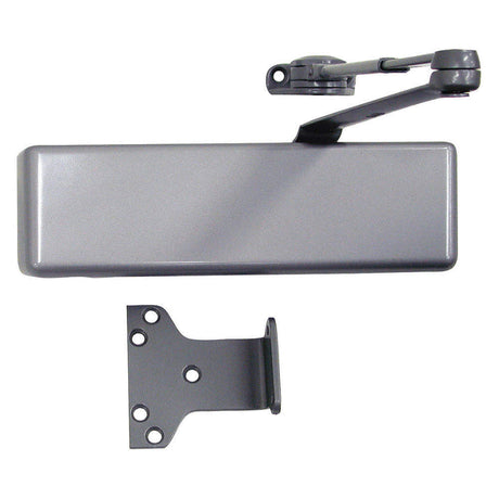 LCN 4040XPHWPAAL aluminum surface mounted hold open door closer
