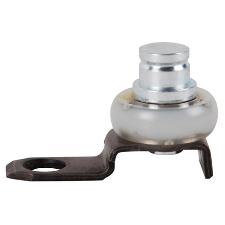 LCN 4040SE3034DKB 4040SE-3034 door closer track roller in polished brass, additional view