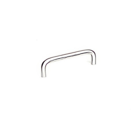 Century Hardware 40536-32D Stainless cabinet pull handle in stainless steel, front view