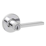 Kwikset 405CSLRDT Casey Lever in Bright Chrome