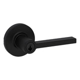 Kwikset 405CSLRDT Casey Lever in Matte Black