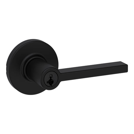 Kwikset 405CSLRDT Casey Lever in Matte Black