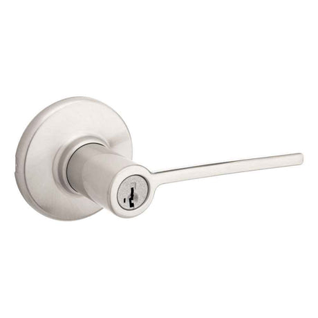Kwikset 405LRLRDT Ladera Lever in Satin Nickel