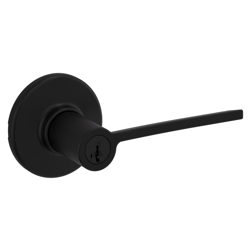Kwikset 405LRLRDT Ladera Lever in Matte Black