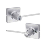 Kwikset 405LRLSQT Ladera Lever in Satin Chrome