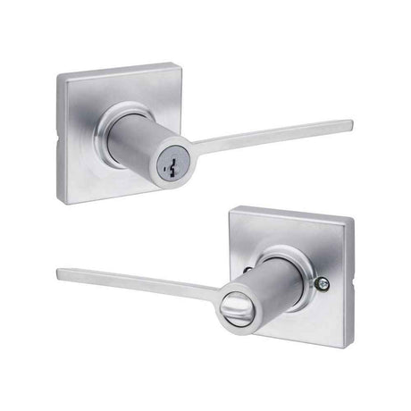 Kwikset 405LRLSQT Ladera Lever in Satin Chrome