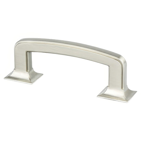 Berenson 4064-1BPN-P brushed nickel cabinet handle pull