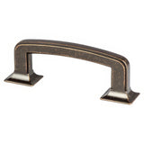 Berenson 4067-1WVB-P weathered verona bronze cabinet handle pull