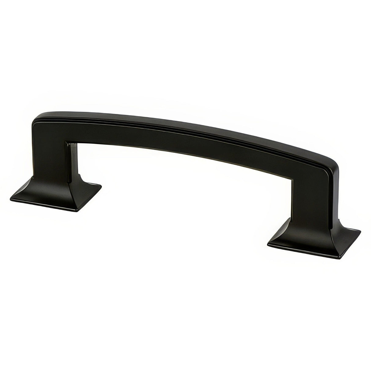 Berenson 4074-1055-P matte black cabinet handle pull
