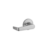 Kwikset 407CNL Light Commercial Carson Lever Passage Door Lock in Satin Chrome