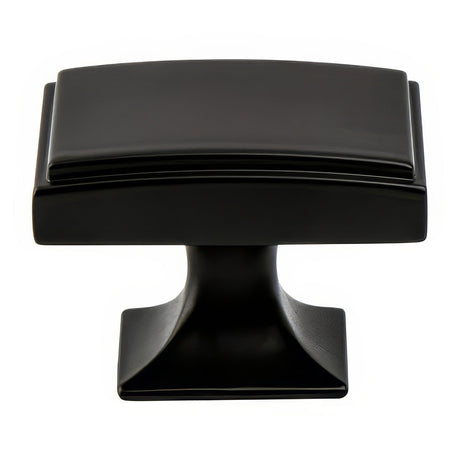 Berenson 4086-1055-P matte black cabinet knob