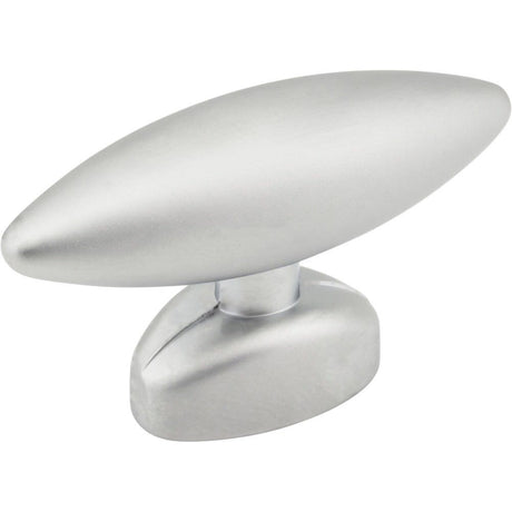 Elements 409222 matte silver cabinet knob