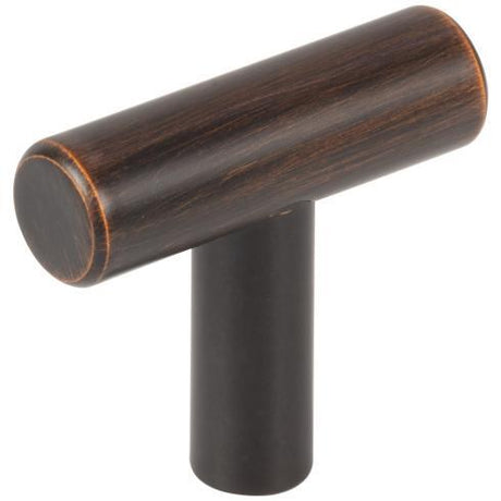 Elements 40DBB Naples t-shaped cabinet pull, additional view
