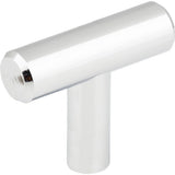 Elements 40PC polished chrome t shaped cabinet pull