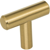 Elements 40SBZ satin bronze t shaped cabinet pull