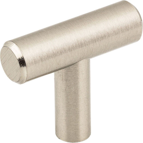 Elements 40SN satin nickel t shaped cabinet pull