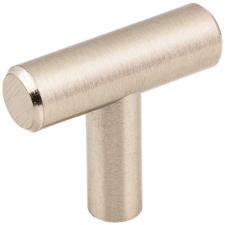 Elements 40SN-30 satin nickel t shaped cabinet knob
