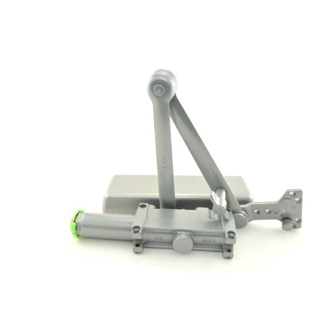 LCN 4111HCUSHALLH aluminum hold open cush push side mount door closer