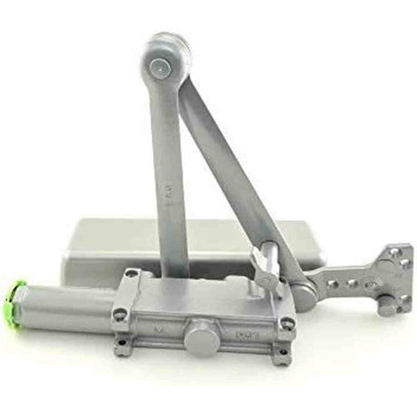 LCN 4111HCUSHALRH aluminum hold open cush push side mount door closer