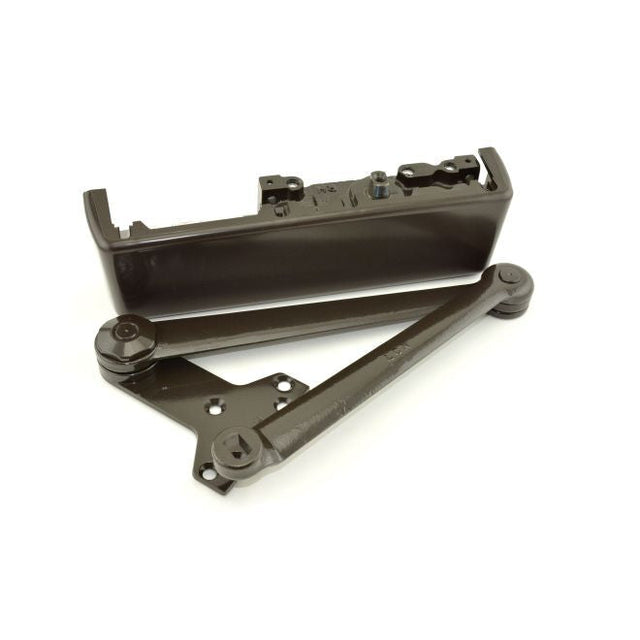LCN 4111HEDADKBRZRH dark bronze push side mount door closer