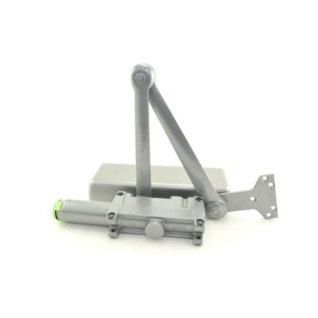 LCN 4111HEDAALLH aluminum hold open push side mount door closer