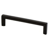 Berenson 4116-1055-P matte black cabinet handle pull