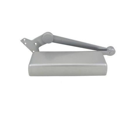 LCN 4110 surface mount door closer in polished brass, additional view