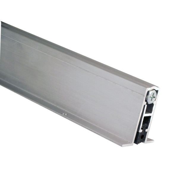 Pemko 411ARL36 36 Inch Full Mortise Automatic Door Bottom with Sponge Neoprene Mill Finish Aluminum Finish