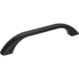 Jeffrey Alexander 4128MB matte black cabinet drawer pull
