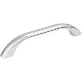 Jeffrey Alexander 4128PC polished chrome cabinet drawer pull