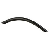 Berenson 4137-2055-P matte black cabinet handle pull