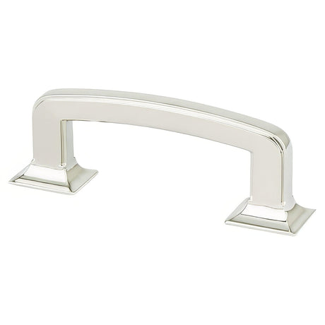 Berenson 4139-1014-P polished nickel cabinet handle pull