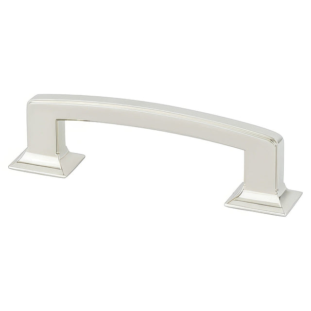 Berenson 4140-1014-P polished nickel cabinet handle pull