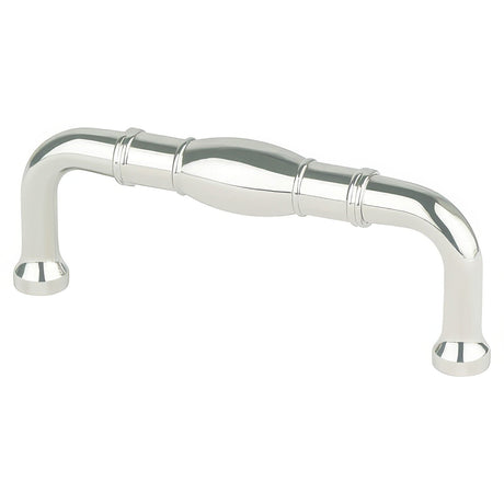 Berenson 4148-1014-P polished nickel cabinet handle pull