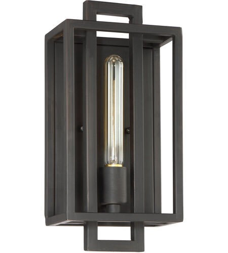 Craftmade 41561-ABZ Cubic 1 Light Wall Sconce in Aged Bronze Brushed