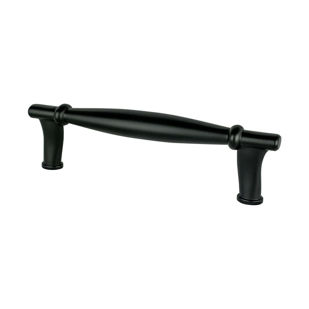 Berenson 4157-1055-P matte black cabinet handle pull