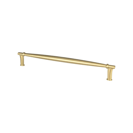 Berenson 4165-1MDB-P modern brushed gold cabinet pull / appliance pull