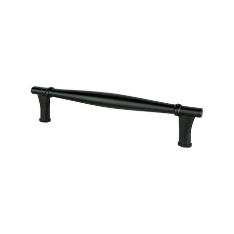 Berenson 4167-1055-P matte black cabinet handle pull
