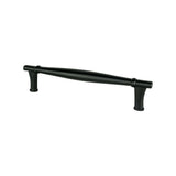 Berenson 4167-1055-P matte black cabinet handle pull
