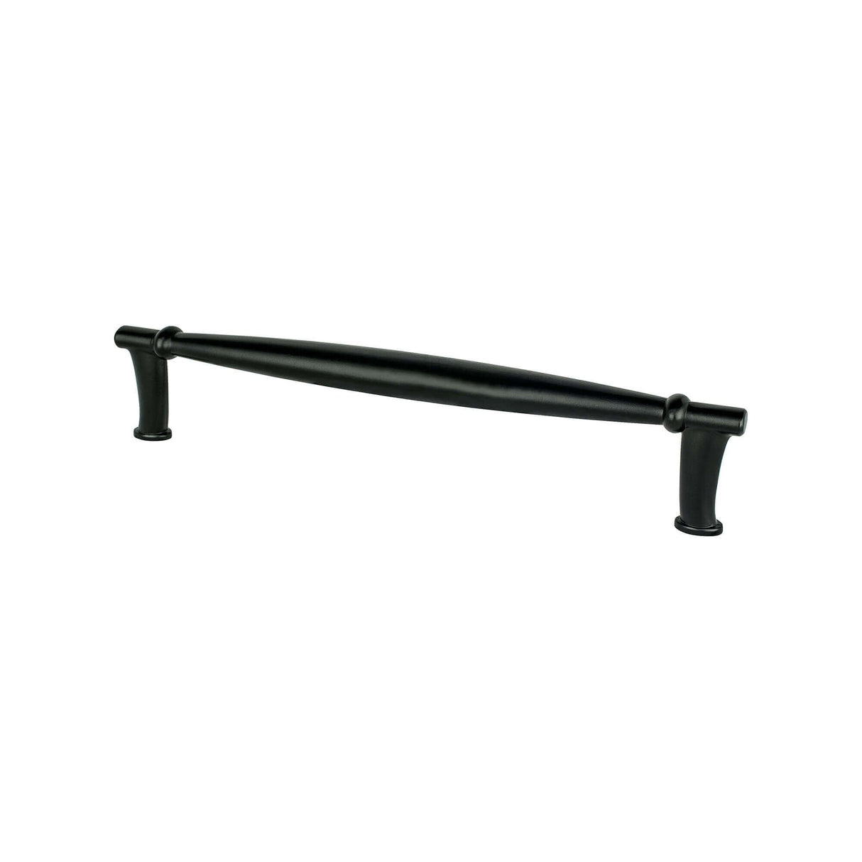 Berenson 4168-1055-P matte black cabinet handle pull