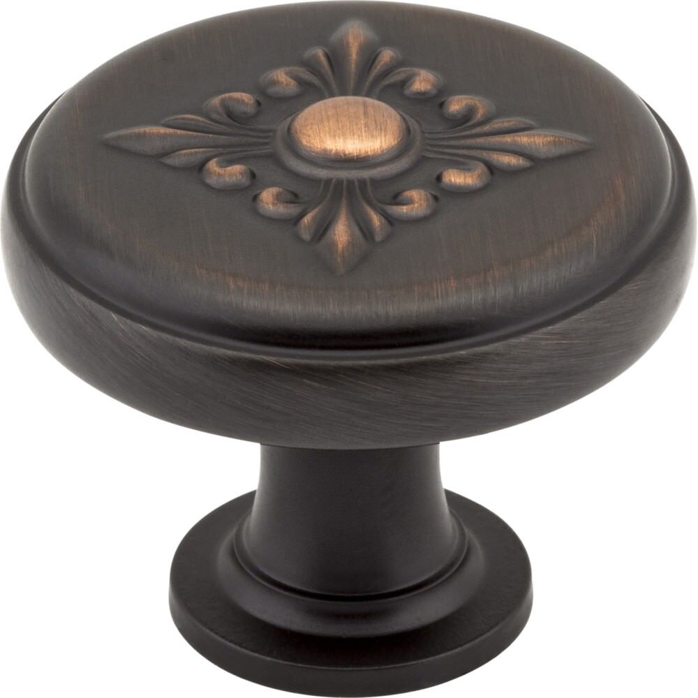 Jeffrey Alexander 417DBAC brushed oil rubbed bronze cabinet knob