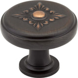 Jeffrey Alexander 417DBAC brushed oil rubbed bronze cabinet knob