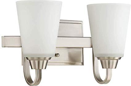 Craftmade 41902-BNK brushed polished nickel vanity