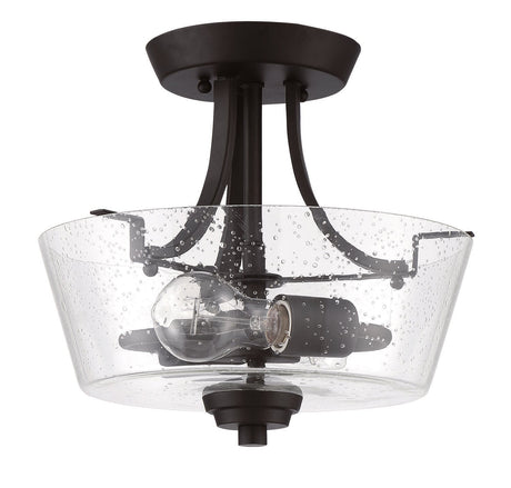 Craftmade 41952-ESP-CS espresso convertible semi flush