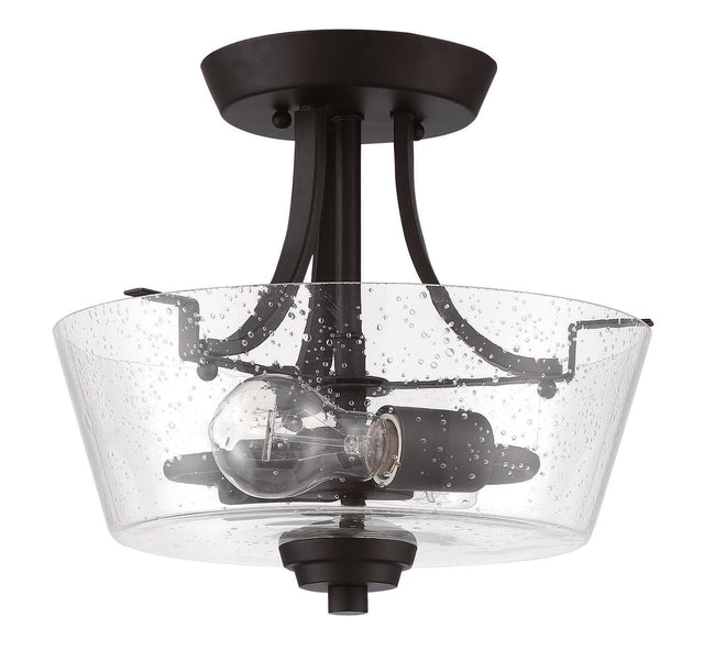 Craftmade 41952-ESP-CS espresso convertible semi flush