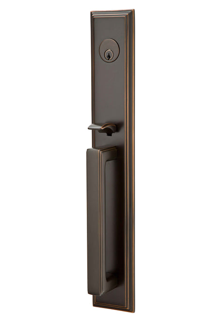 Emtek Knob Dummy Melrose Tubular Handleset - Reversible in Oil Rubbed Bronze