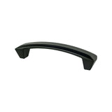Berenson 4208-1055-P matte black cabinet handle pull