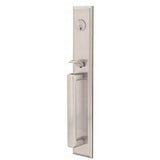 Emtek 4212PUS15 satin nickel single cylinder handleset