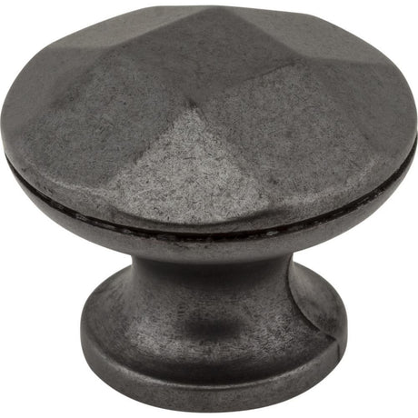 Elements 423 Drake 1-3/16" Zinc Faceted Geometric Cabinet Knob